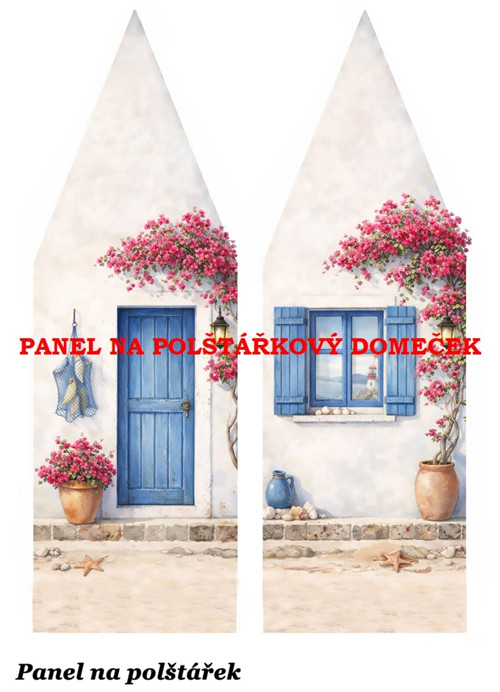 Bavlněný panel 48,5x67 cm