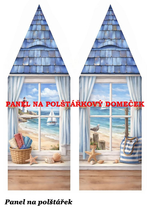 Bavlněný panel 48,5x67 cm