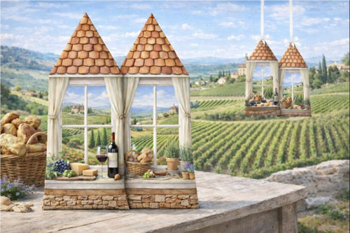 Bavlněný panel 48,5x67 cm