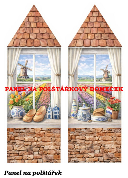 Bavlněný panel 48,5x67 cm — foto 1