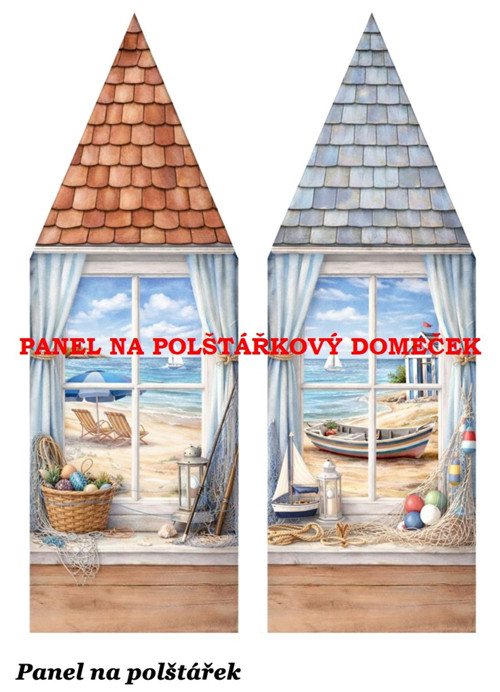Bavlněný panel 48,5x67 cm