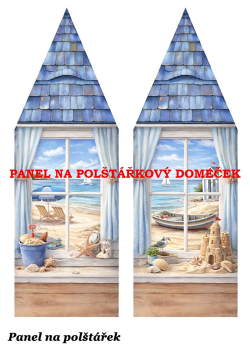 Bavlněný panel 48,5x67 cm