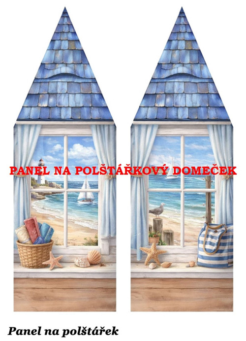 Bavlněný panel 48,5x67 cm