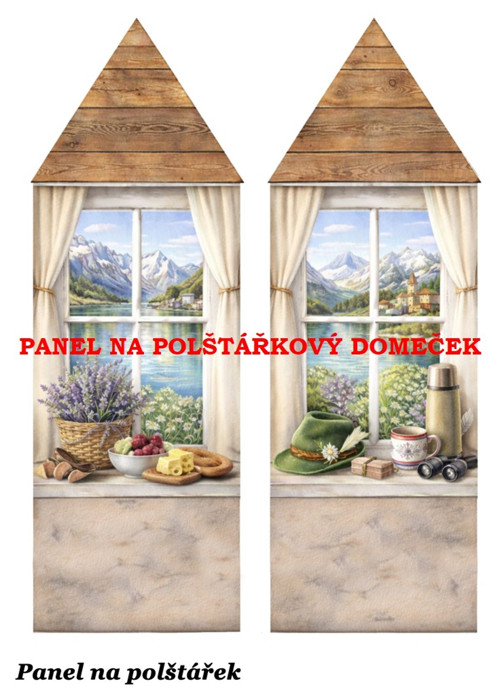 Bavlněný panel 48,5x67 cm
