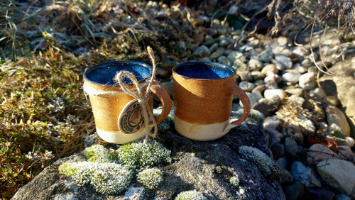Set hrnků "Před bouří" - 2 ks po 120ml