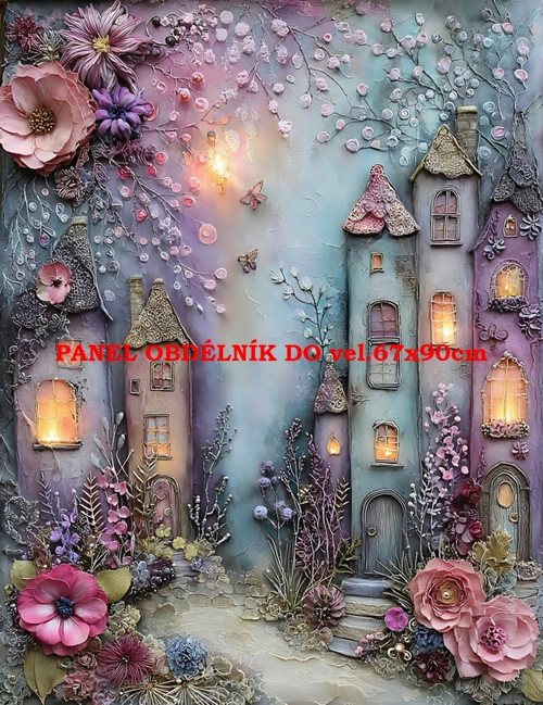 Bavlněný panel 19x25 cm - skladem — foto 1