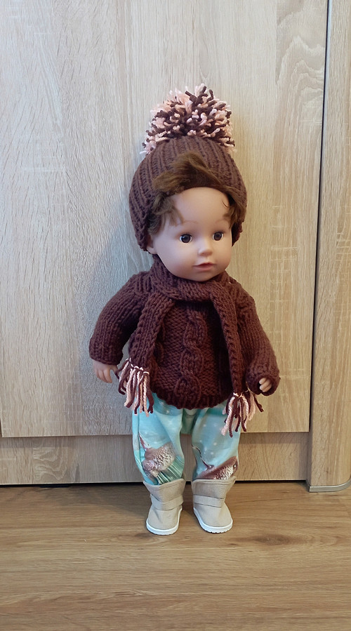 Set 4 ks pro baby born 43 cm