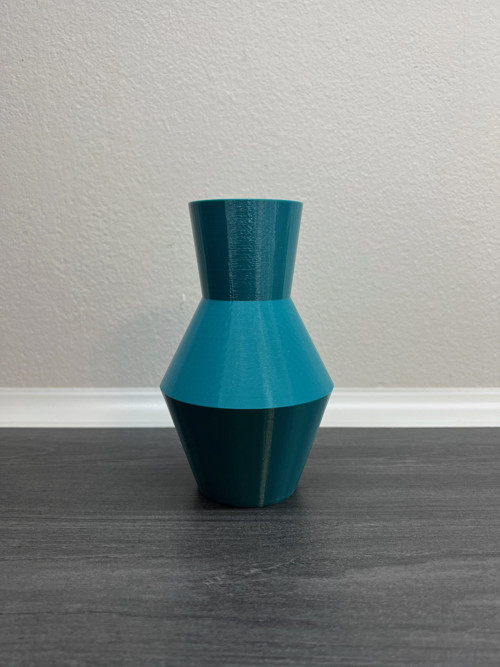 Designová váza - Modrá