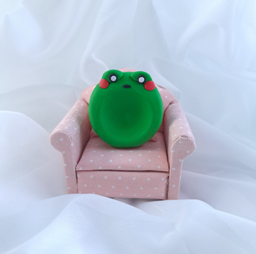 Worry stone - Žabička