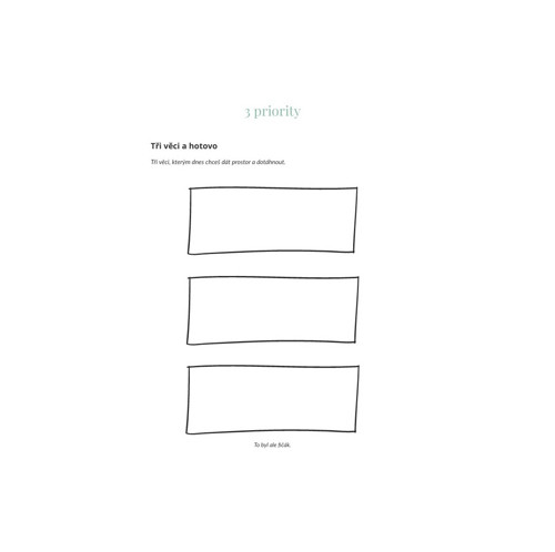 Měsíční planner pro maminky - 35 stran