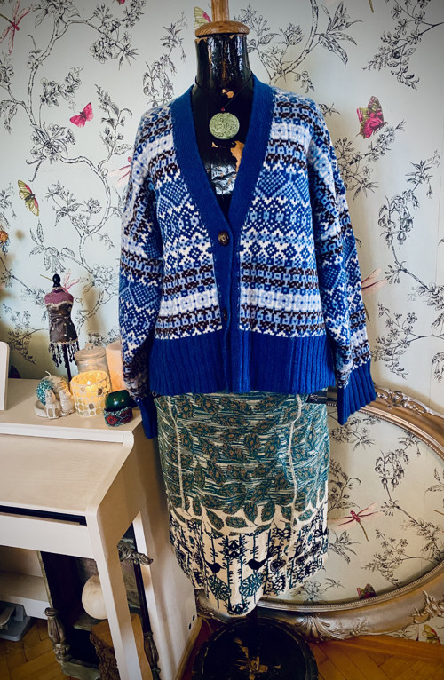 Kardigan boho vzory — foto 1