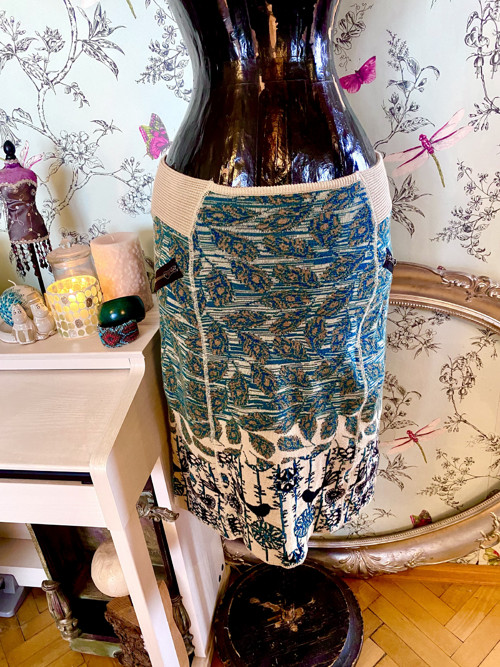 Sukně BOHO luxus v úpletu — foto 1