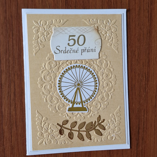 50 narozeniny, přání z lásky