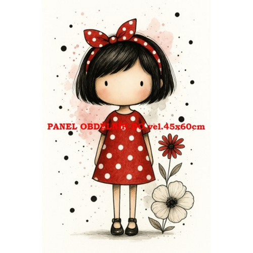 Bavlněný panel 10x15 cm - skladem