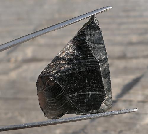 Surový obsidián černý V1812 — foto 1