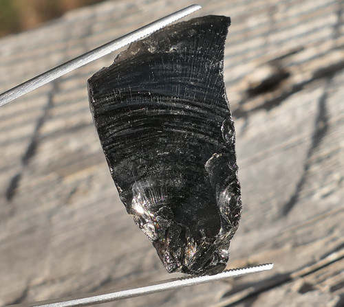 Surový obsidián černý V1819 — foto 1