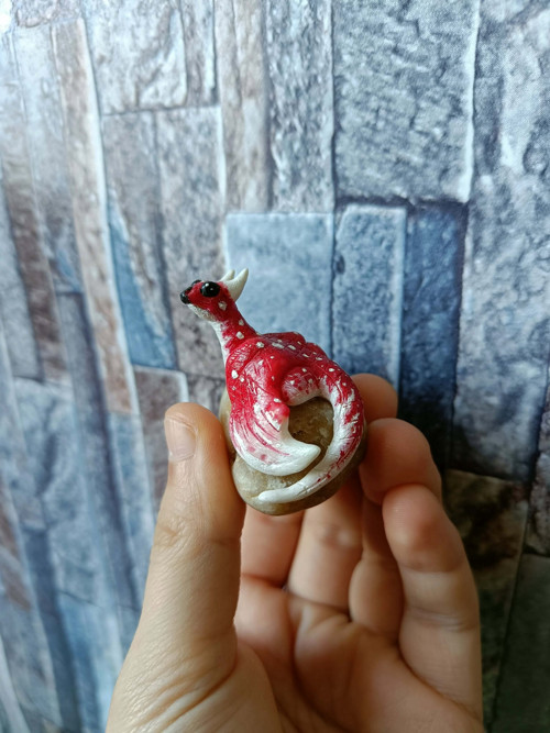 Mini dráček - Muchomůrka
