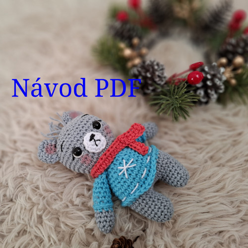 Návod na háčkovaného medvídka