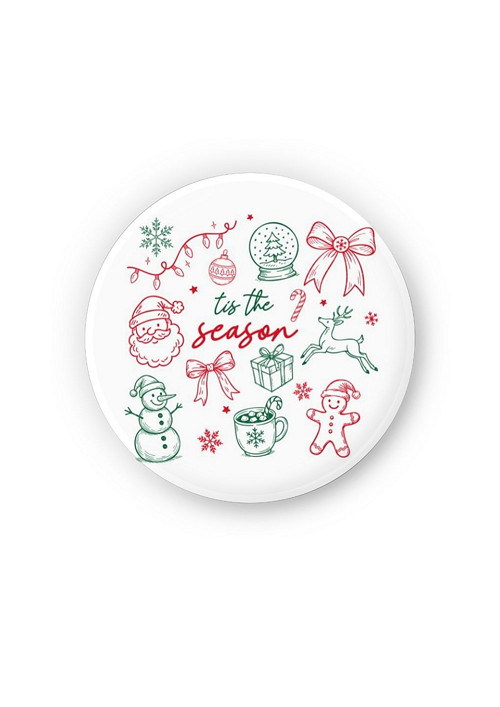 Placka (odznak, button) - Tis the season