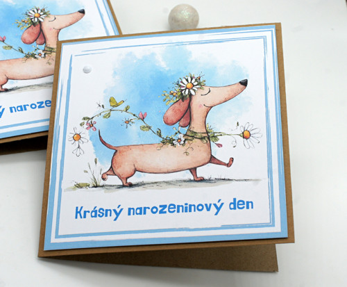 Přání s jezevčíkem