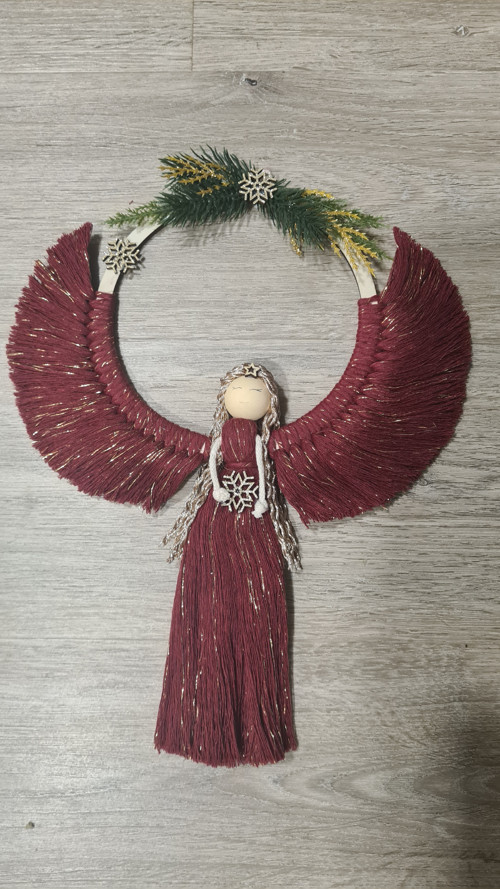Macrame andel na poveseni