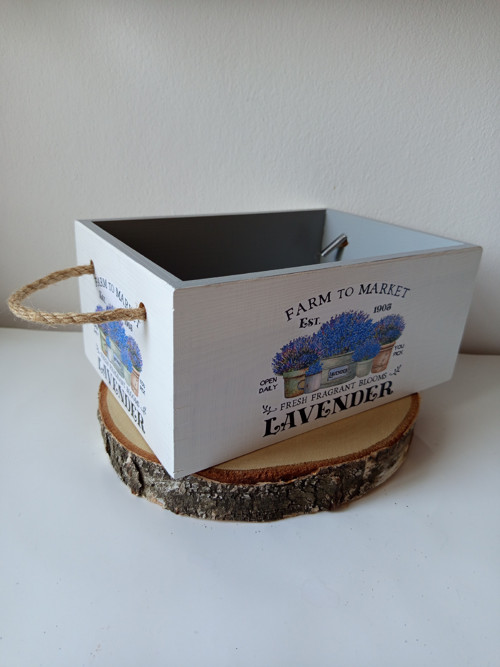 „Venkovský košík Lavender“