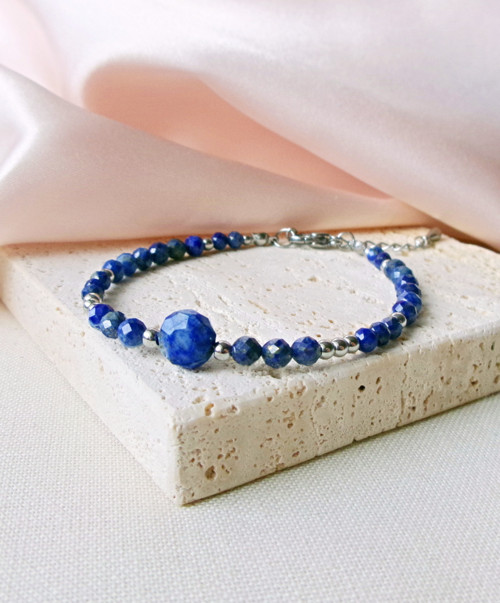 Náramek lapis lazuli