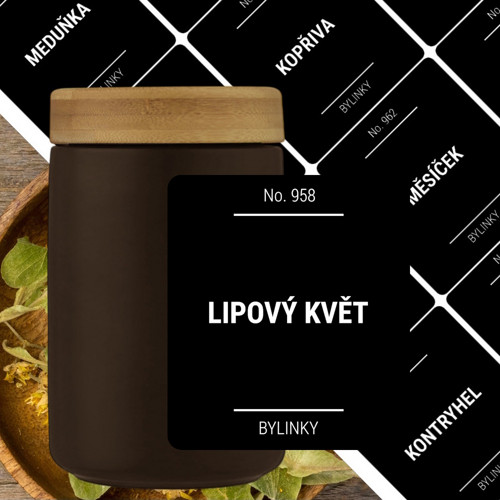 12 etiket na BYLINKY černé