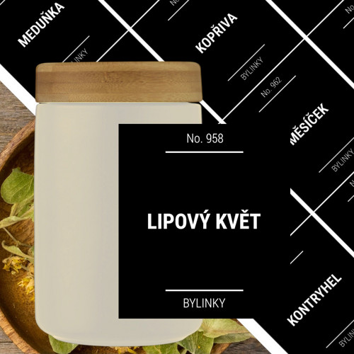 12 etiket na BYLINKY černé