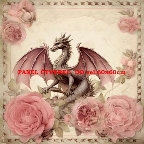 Bavlněný panel 10x10 cm