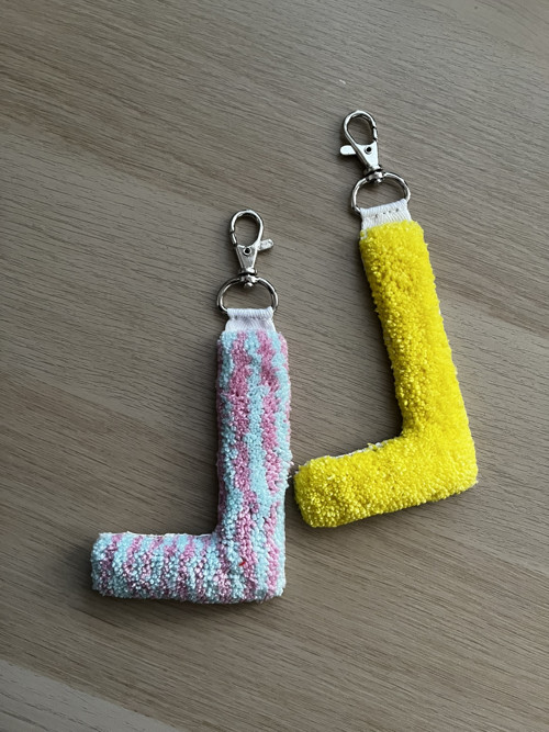 Zrcadlové eLko na klíče - cca 10 cm