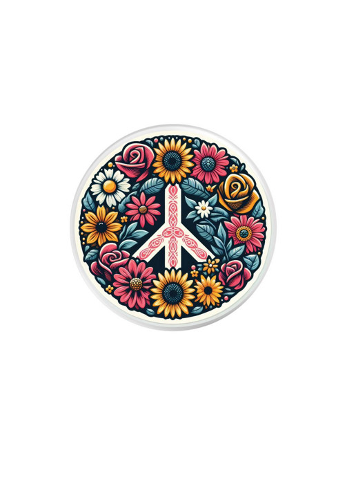 Placka (odznak, button) - Peace & Hope