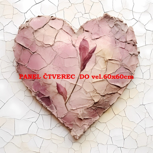 Bavlněný panel 10x10 cm — foto 1