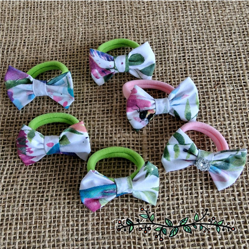 MAŠLIČKA gumička do vlasů (zelené neon)