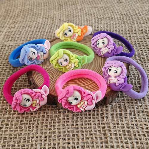 GUMIČKA do vlasů MOŘSKÉ VÍLY (více barev)