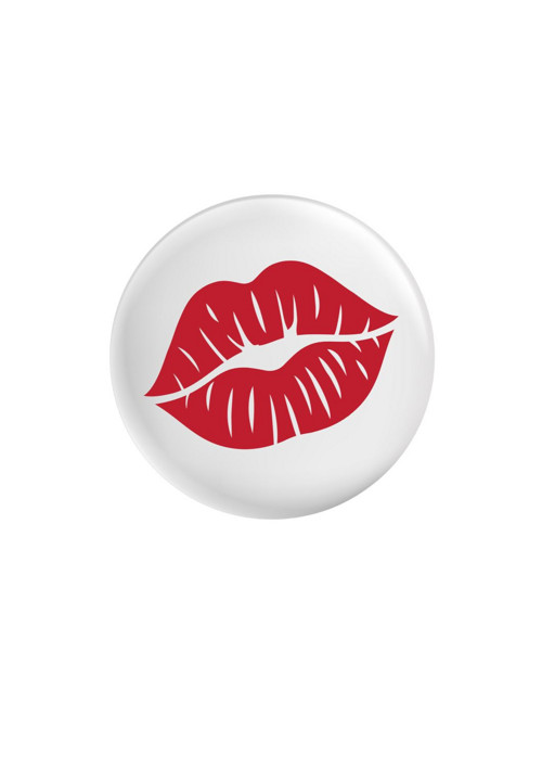 Placka (odznak, button) - Kiss