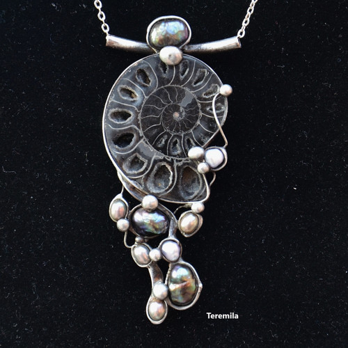 Elegance - amonit, perla — foto 1