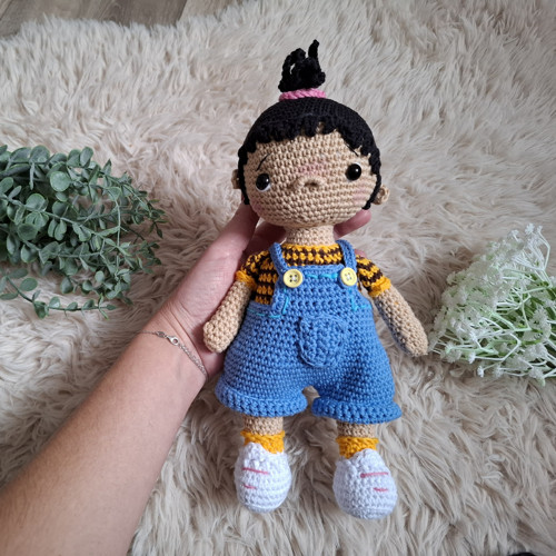Háčkovaná panenka Agnes — foto 1