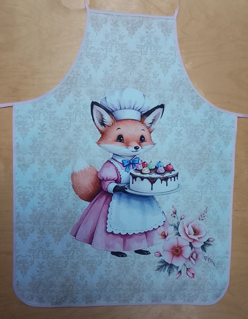 Zástěra střední liška cukrářka — foto 1