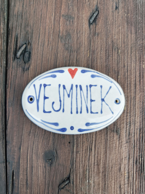 Cedulka Na Dveře Vejminek