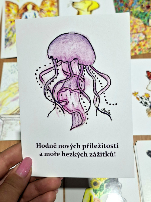 Přání Moře hezkých zážitků