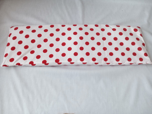 Nahřívací polštářek 20 x 60 cm puntíky