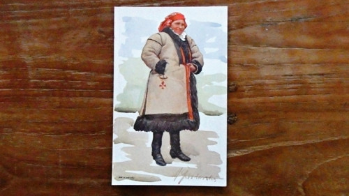 Žena v kožuchu