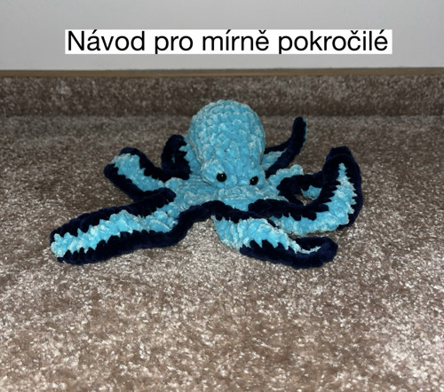 Háčkovaná chobotnice - PDF návod (mírně pokročilí)