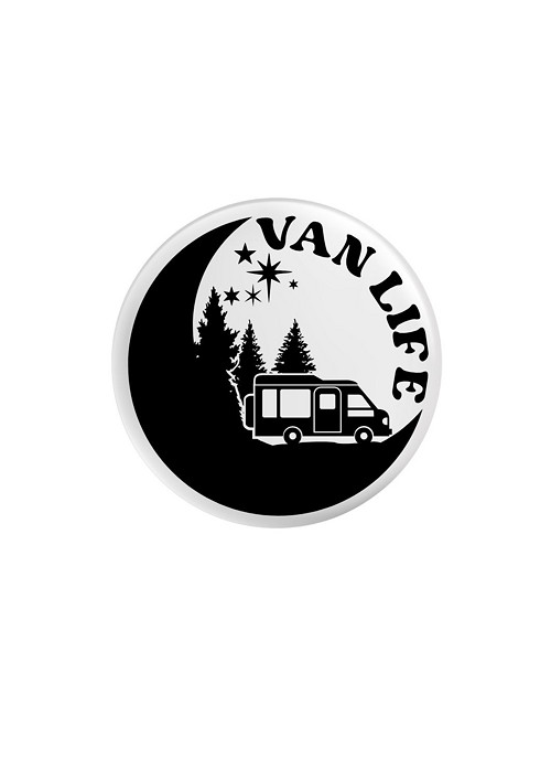 Placka (odznak, button) - Van Life