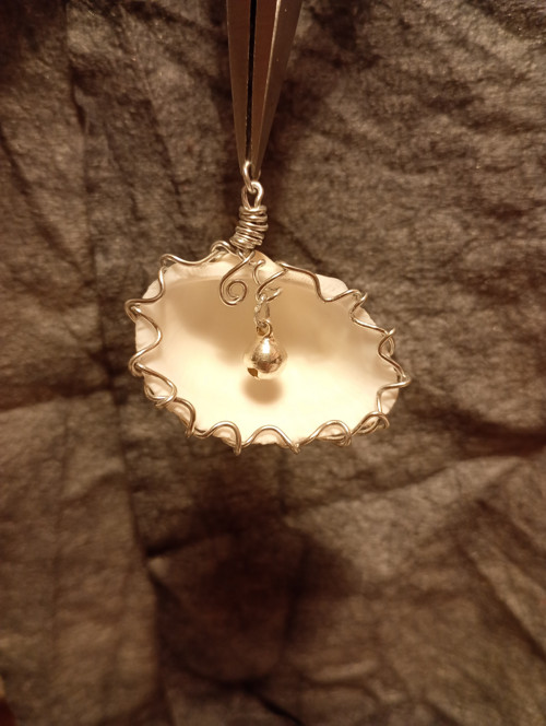 Mušle v drátu/wire wrapping