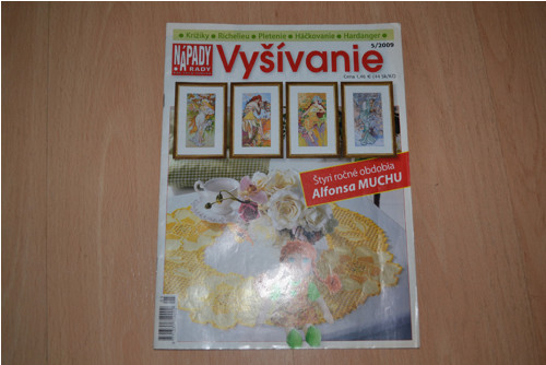 Časopis Vyšívanie 5/2009
