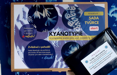 Sada START pro výrobu kyanotypie + BONUS
