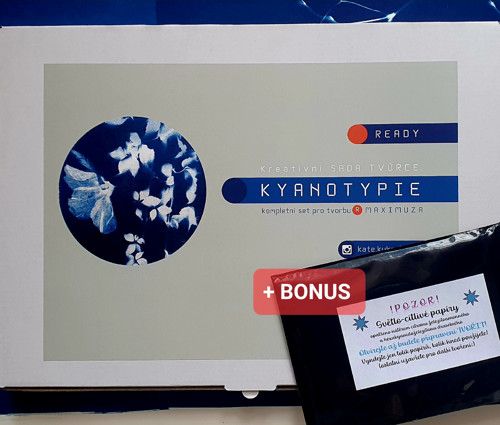 Sada READY pro výrobu kyanotypie + BONUS