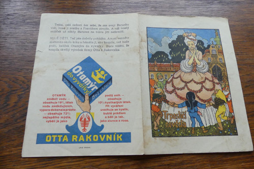 Trpasličí nevěsta...reklamní pohádka Otta Rakovník